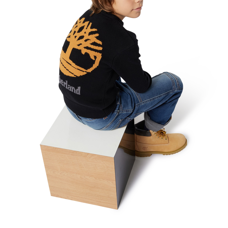 Cotton and wool jumper TIMBERLAND 
                        BOY