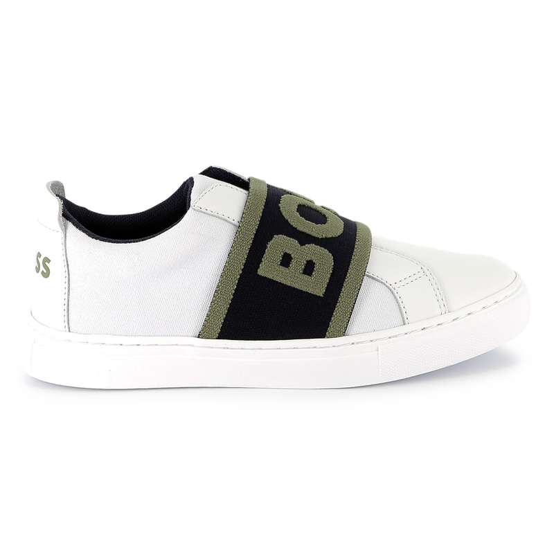 Two-tone slip-on trainers BOSS 
                        BOY