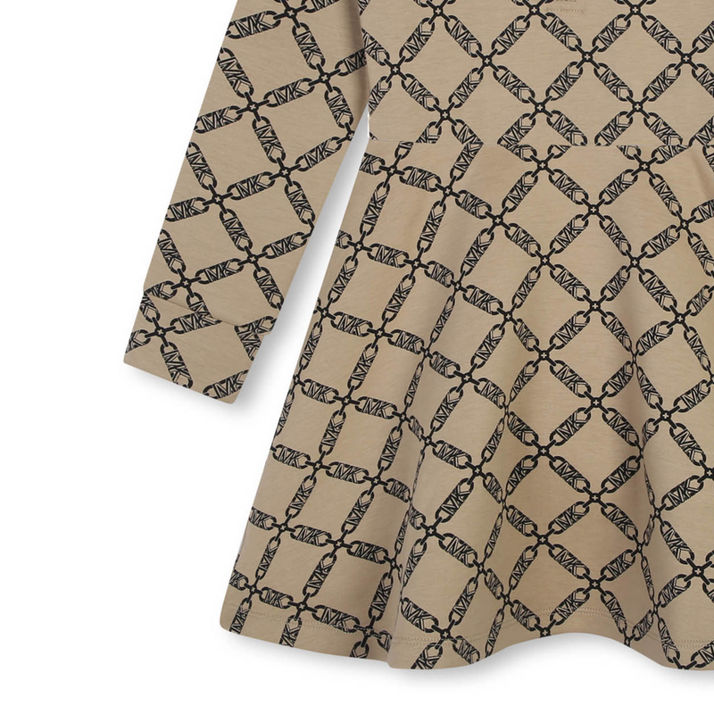 Long-sleeved zip-up dress MICHAEL KORS 
                        GIRL