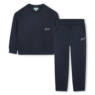 Sweatshirt and pants set KENZO KIDS BOY