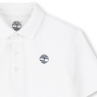 Plain polo with logo on chest TIMBERLAND 
                    BOY