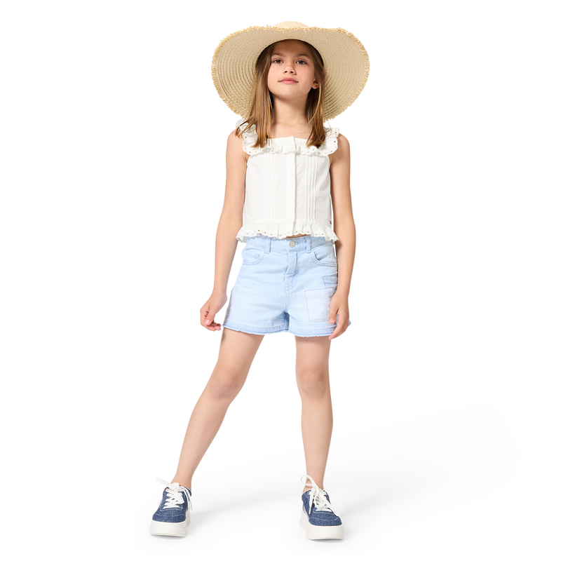 TOP RUFFLED BRACES MICHAEL KORS 
                        GIRL