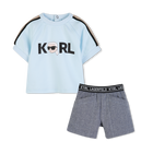 T-shirt and shorts set KARL LAGERFELD KIDS 
                    BOY