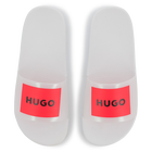 Sliders with badges HUGO 
                    GIRL