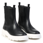 Leather ankle boots KARL LAGERFELD KIDS 
                    GIRL