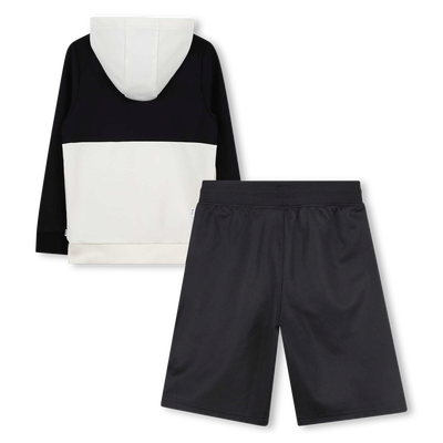 Zip-up cardigan and shorts set BOSS BOY