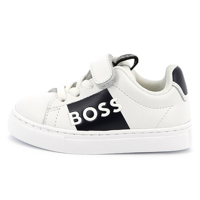 Lace-up leather trainers BOSS BOY