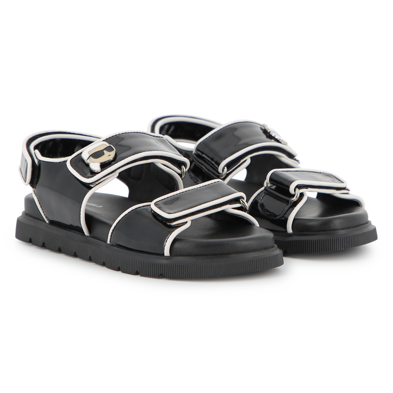 STRAP SANDALS KARL LAGERFELD KIDS 
                        GIRL