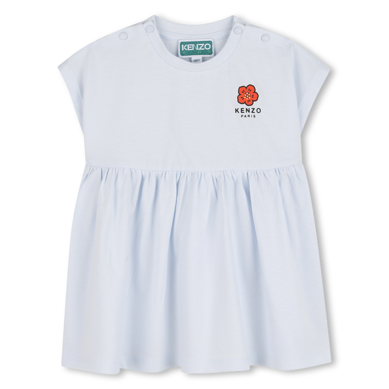 DRESS GATHERED AT THE WAIST KENZO KIDS 
                        GIRL