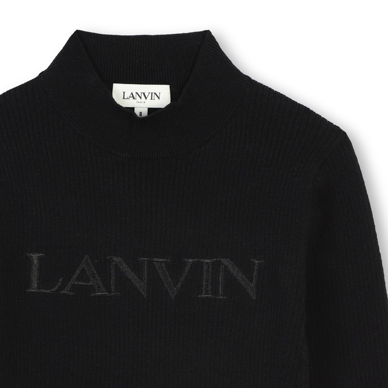 Plain long-sleeved jumper LANVIN 
                        GIRL
