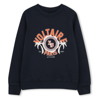 ROUND NECK SWEATSHIRT ZADIG & VOLTAIRE BOY
