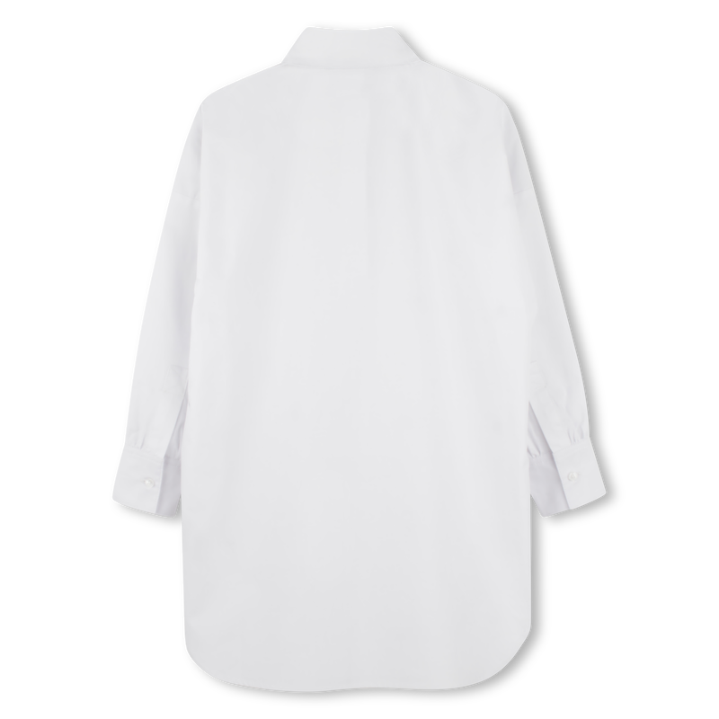 Long-sleeved shirt-dress KARL LAGERFELD KIDS 
                        GIRL