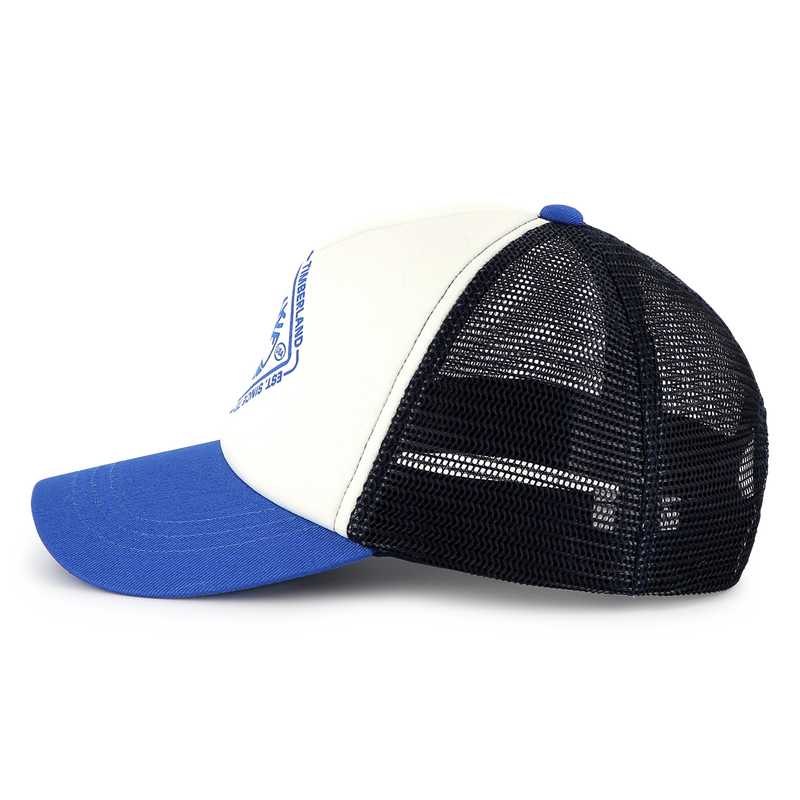 Tricolour bi-material cap TIMBERLAND 
                        BOY