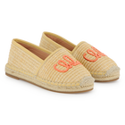 Raffia espadrilles CHLOE 
                    GIRL