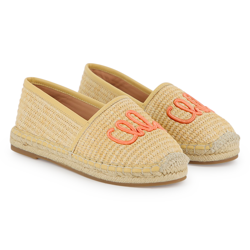 RAFFIA ESPADRILLES CHLOE 
                        GIRL