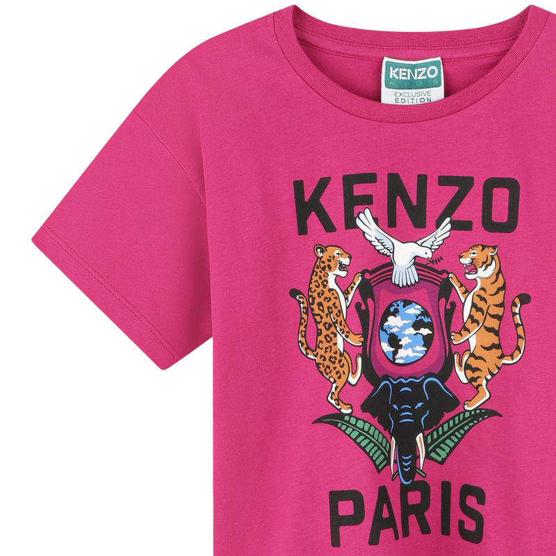 Short-sleeved T-shirt KENZO KIDS 
                        GIRL