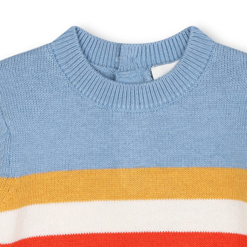 Striped Knit Sweater CARREMENT BEAU 
                        BOY