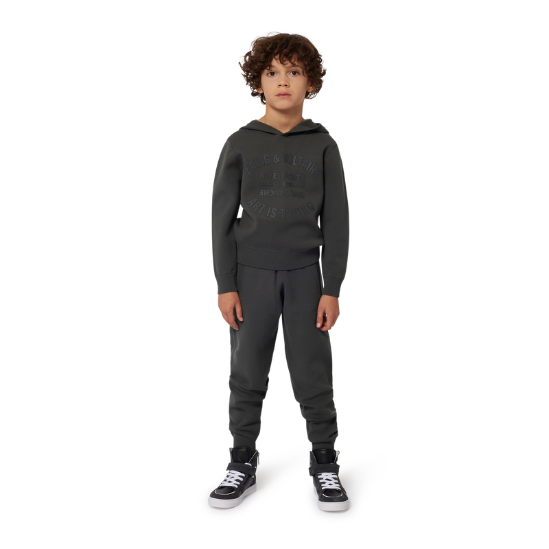 Knitted jumper with hood ZADIG & VOLTAIRE 
                        BOY