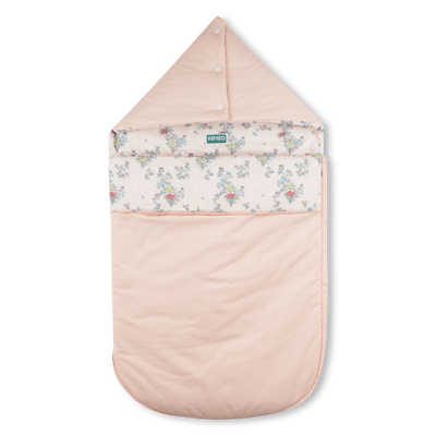 Reversible cotton bunting bag KENZO KIDS UNISEX