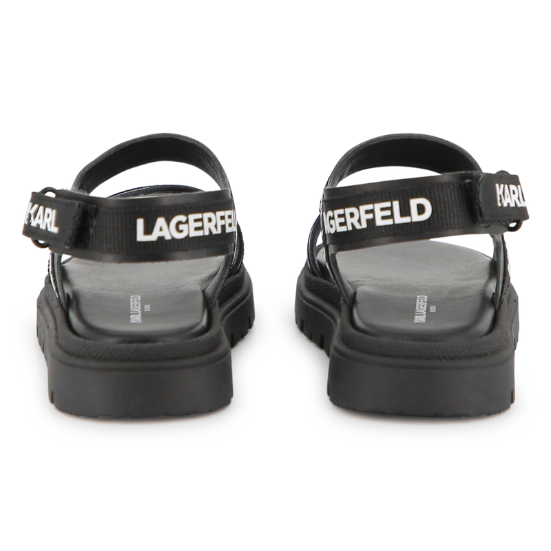 STRAP SANDALS KARL LAGERFELD KIDS 
                        BOY