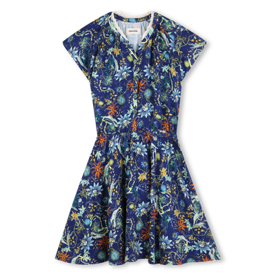 SHORT PRINTED DRESS ZADIG & VOLTAIRE GIRL