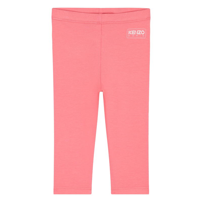 Cotton leggings KENZO KIDS 
                        GIRL