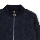 Glittery fleece cardigan MICHAEL KORS 
                    GIRL