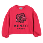 Balloon long-sleeved sweatshirt KENZO KIDS 
                    GIRL