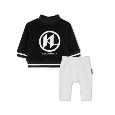 Sweatshirt and pants set KARL LAGERFELD KIDS BOY