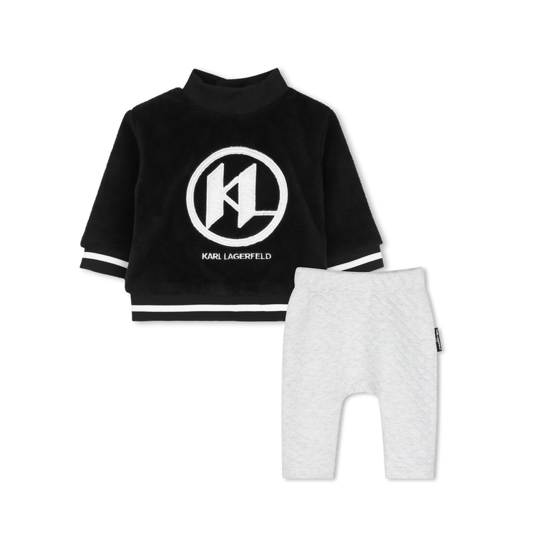 Sweatshirt and pants set KARL LAGERFELD KIDS 
                        BOY