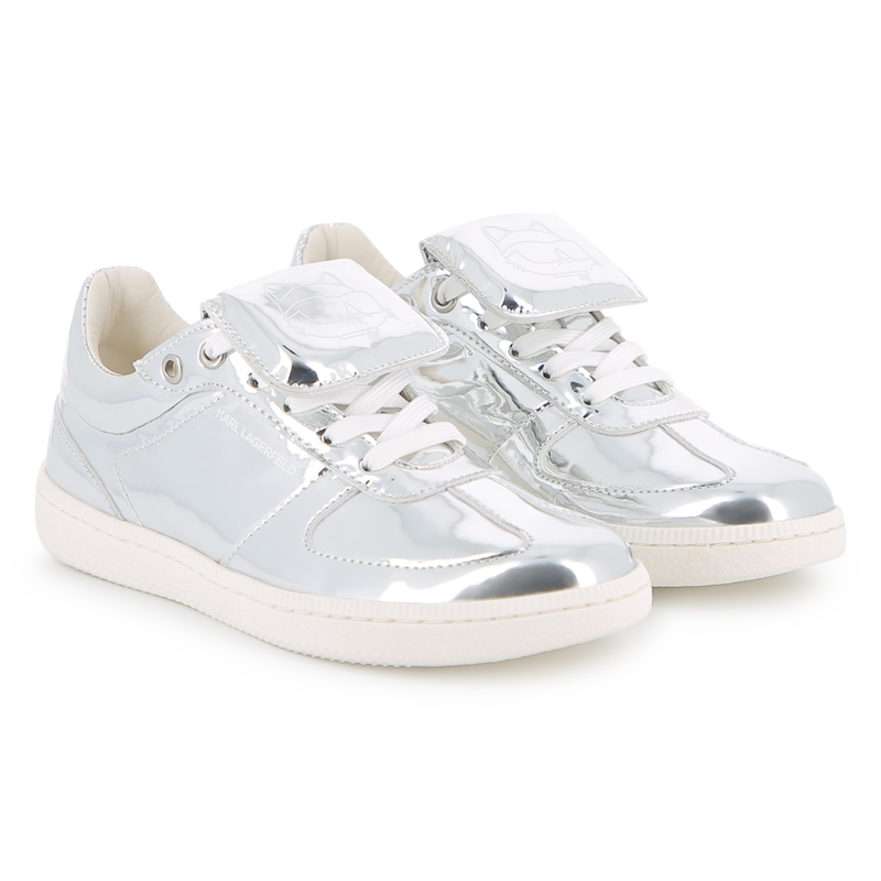 Mirror-effect trainers KARL LAGERFELD KIDS 
                        GIRL