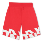 Cotton fleece Bermuda shorts DKNY 
                    BOY