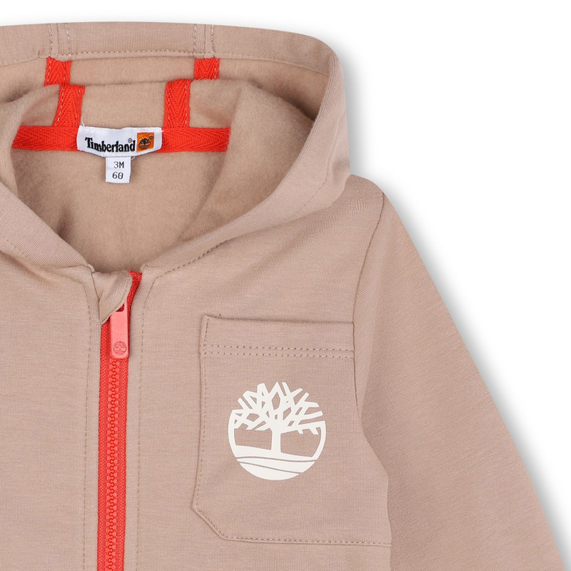 Hooded zipped sweatshirt TIMBERLAND 
                        BOY