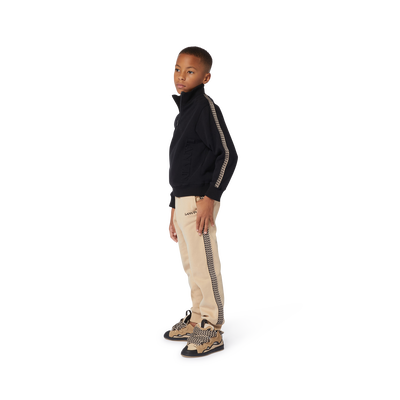 Jogging trousers with trim LANVIN BOY