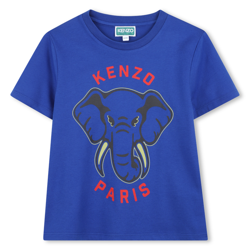 Short-sleeved cotton T-shirt KENZO KIDS 
                        UNISEX