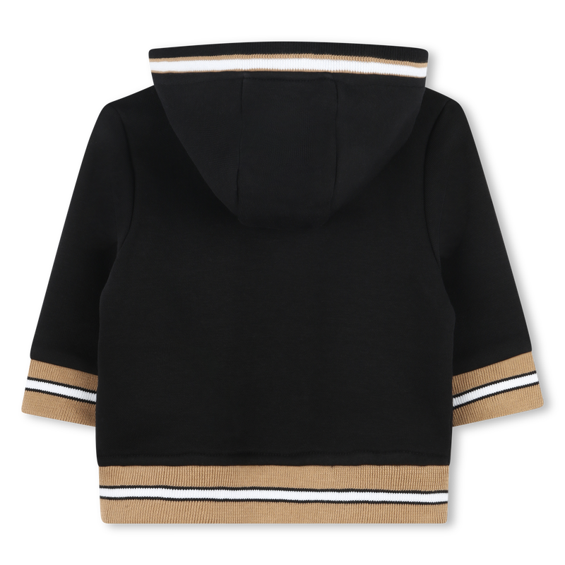 Hooded Fleece Cardigan BOSS 
                        BOY