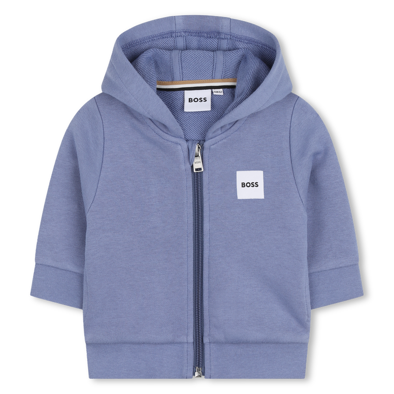 JOGGING SWEATSHIRT WITH ZIP CLOSURE BOSS 
                        BOY