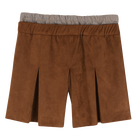 Suede skort MARC JACOBS 
                    GIRL