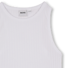 Vest top with metal plate BOSS 
                    GIRL