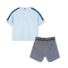 T-shirt and shorts set KARL LAGERFELD KIDS 
                    BOY