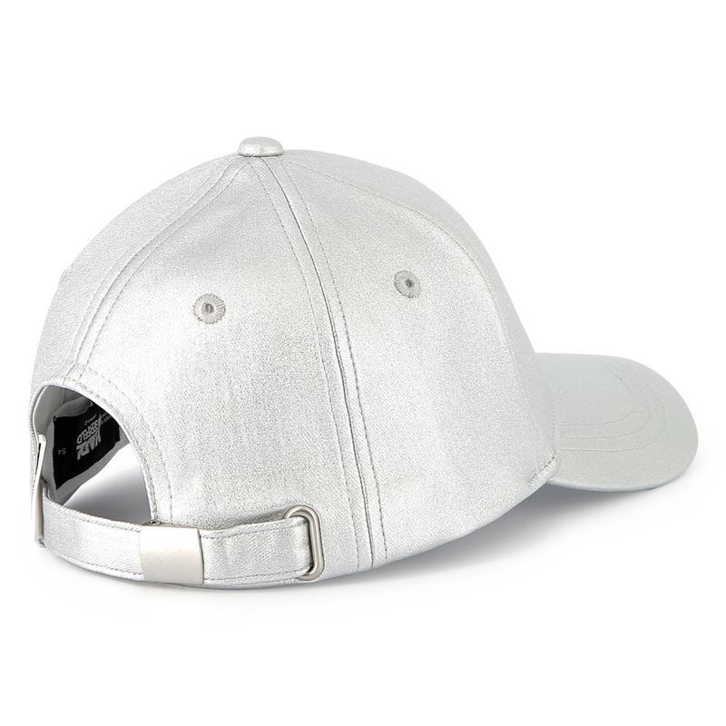 Adjustable cap with badge KARL LAGERFELD KIDS 
                        GIRL