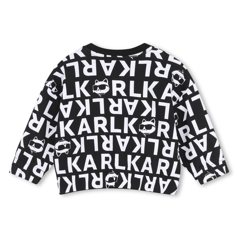 Sweatshirt and pants set KARL LAGERFELD KIDS 
                        GIRL