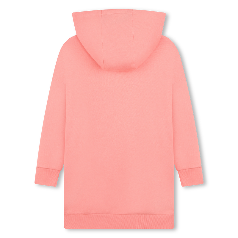 Hooded fleece dress KENZO KIDS 
                        GIRL