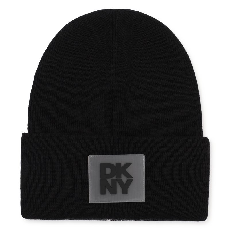 Reversible knitted beanie DKNY 
                        UNISEX