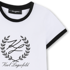 Short sleeve t-shirt KARL LAGERFELD KIDS 
                    GIRL