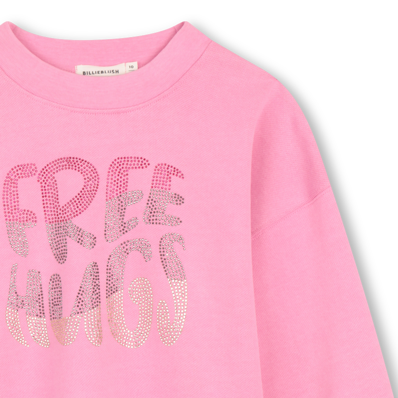 FLEECE SWEATSHIRT BILLIEBLUSH 
                        GIRL