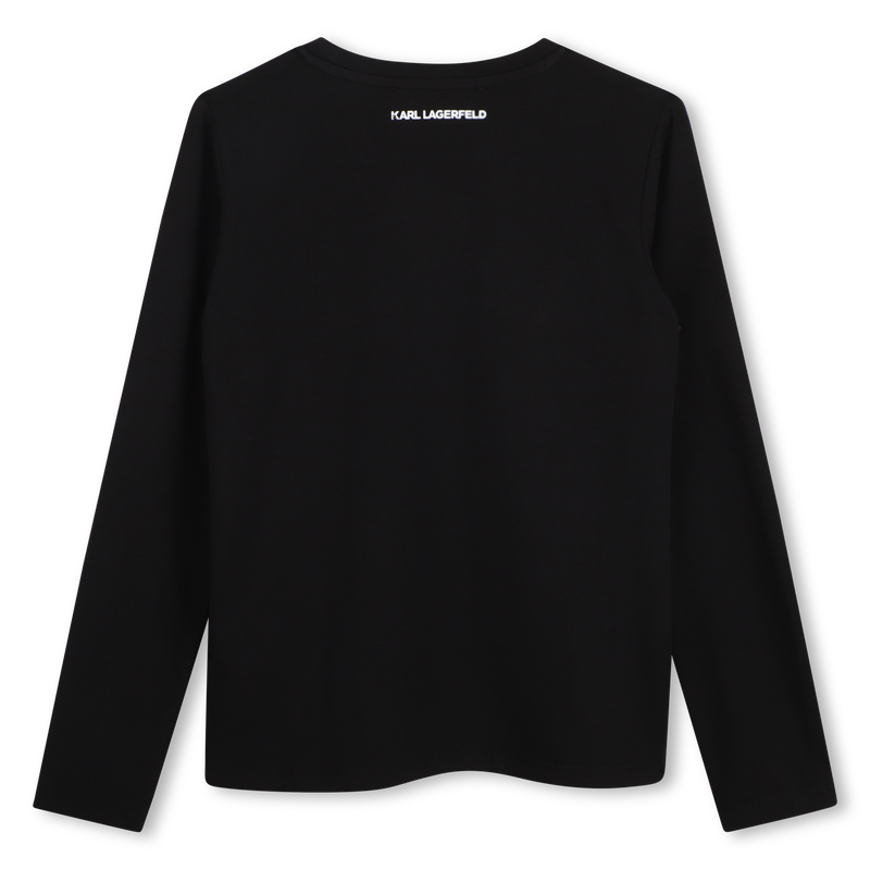 Long Sleeve T-Shirt KARL LAGERFELD KIDS 
                        GIRL