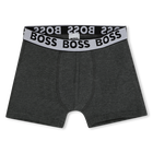 Set of 3 cotton boxer shorts BOSS 
                    BOY