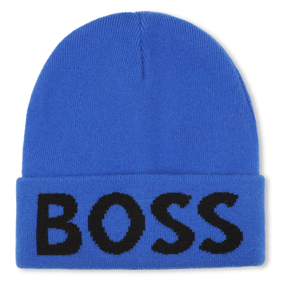 Knitted beanie with lapels BOSS BOY