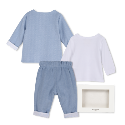 Pants, cardigan, and t-shirt set GIVENCHY BOY